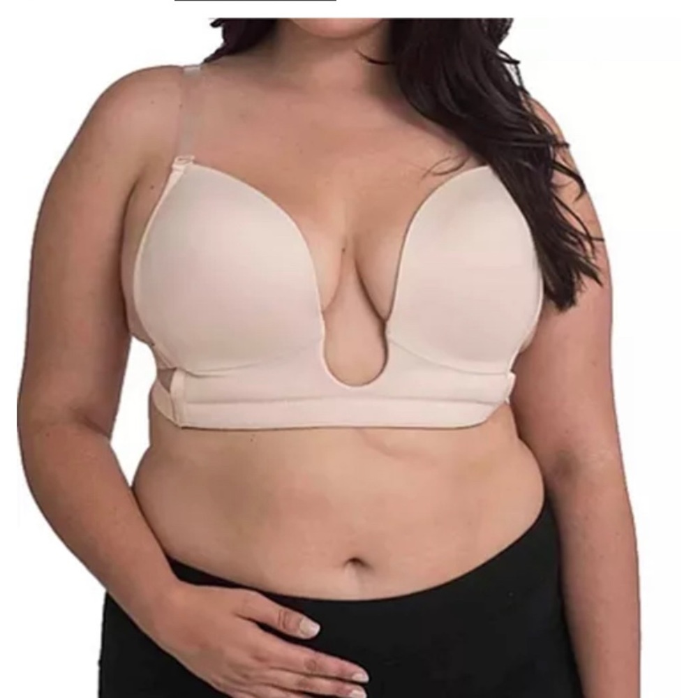 Plunge bra
